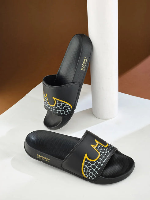 SL-467C Black Child Slides